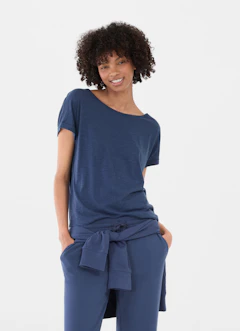 Coupe Boxy Fit T-shirts Boxy - T-shirt oceana