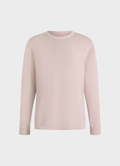 Casual Fit Long sleeve tops Jersey Longsleeve pale rose