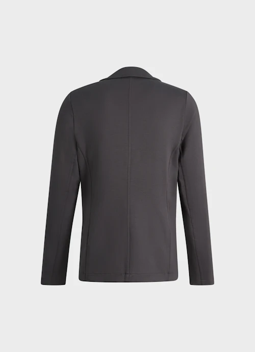 Regular Fit Jacken Blazer charcoal