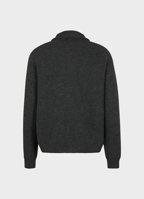 Casual Fit Strick Strick - Jacke anthra.mel.