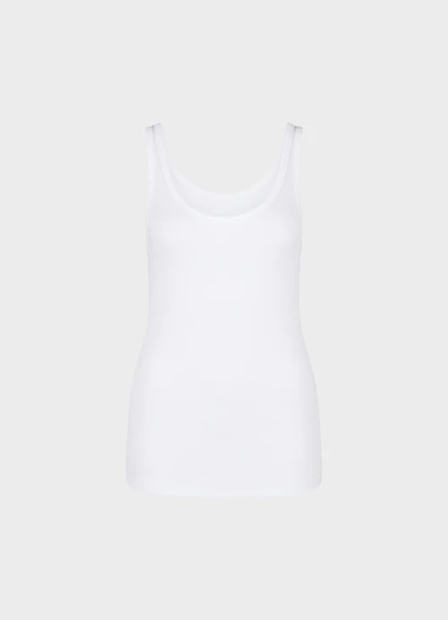 Slim Fit Tops Top white
