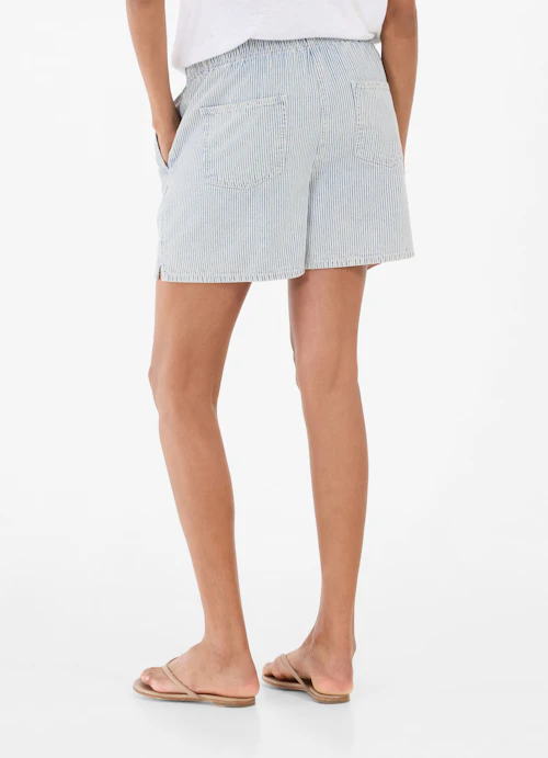 Casual Fit Shorts Denim - Shorts skylight blue