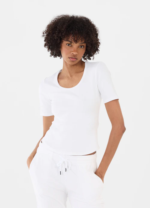 Slim Fit T-shirts T-Shirt white