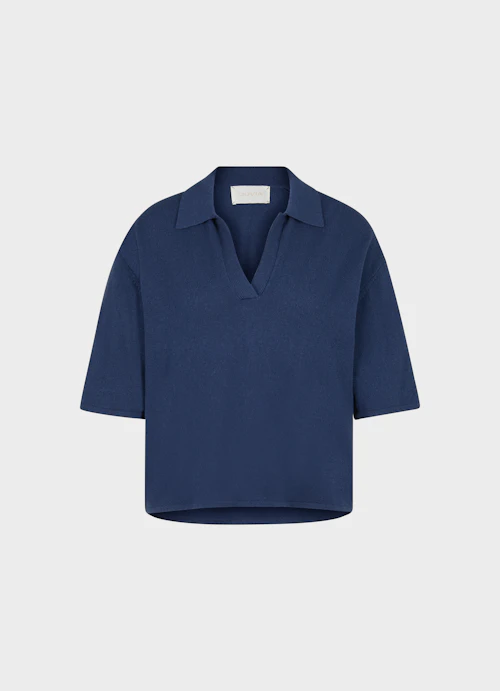 Casual Knitwear Cashmere Blend - Polo Shirt oceana