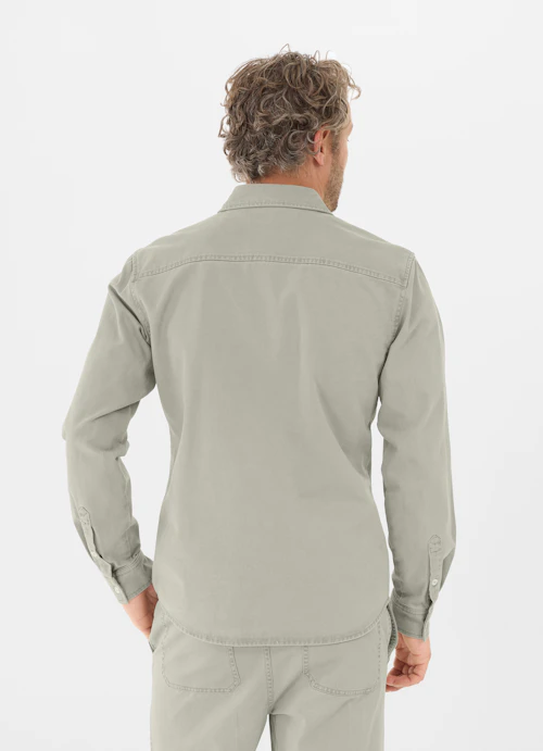 Regular Fit Shirts Denim shirt silver sage