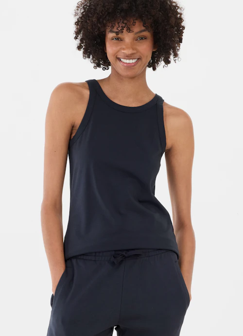 Slim Fit Tops Top navy