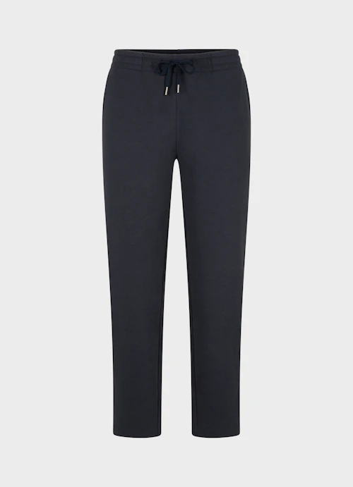 Coupe Casual Fit Pantalon de jogging Pantalon de survêtement coupe décontractée navy