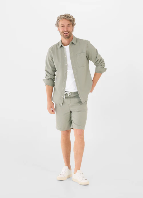 Regular Fit Shorts Denim shorts silver sage