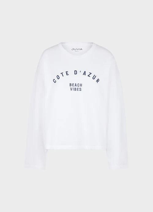 Loose Fit Sweaters Sweater white