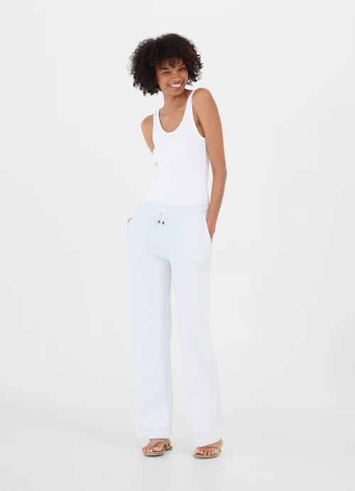 Wide Leg Sweatpants Wide Leg Fit - Sweatpants silver