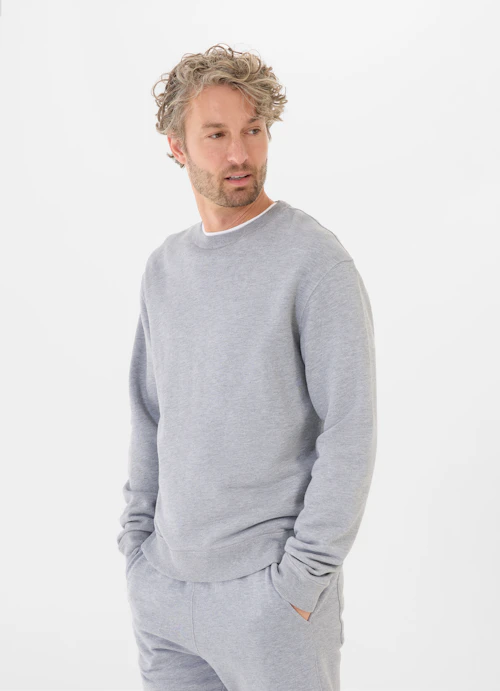 Regular Fit Sweaters Sweater silver melange