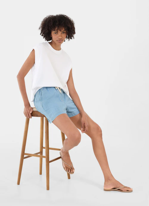 Casual Fit Shorts Denim - Shorts light washed