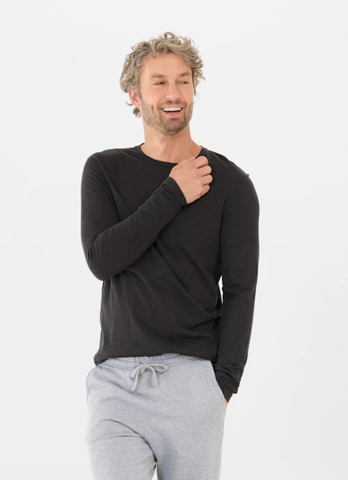 Regular Fit Long sleeve tops Longsleeve anthra