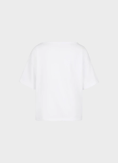 Oversized Fit Sweater Sylt - Shortsleeve Sweater white-navy