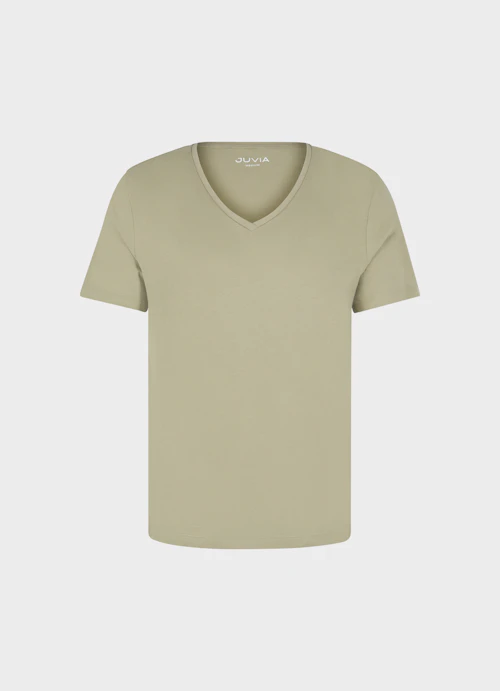 Regular Fit T-shirts T-shirt l.green-khaki