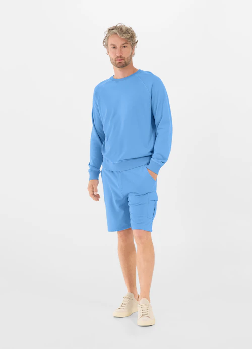 Regular Fit Sweaters Sweatshirt dutch blue