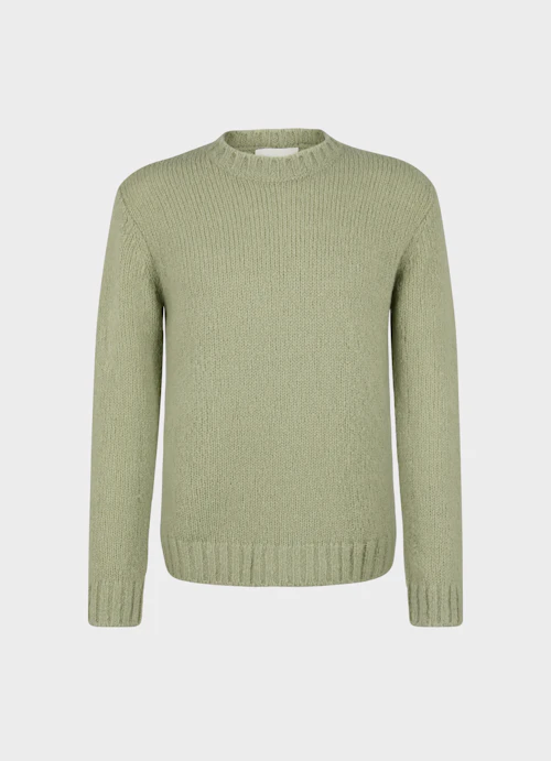 Casual Fit Strick Strick Pullover l.green-khaki