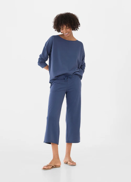 Loose Fit Sweatpants Culotte - Sweatpants oceana