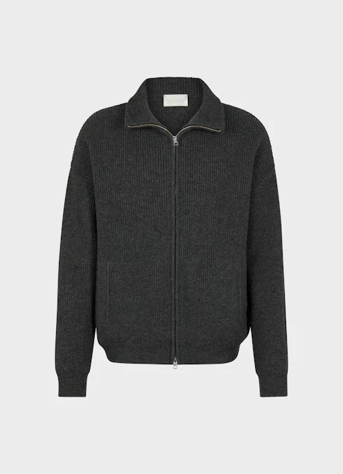 Casual Fit Strick Strick - Jacke anthra.mel.