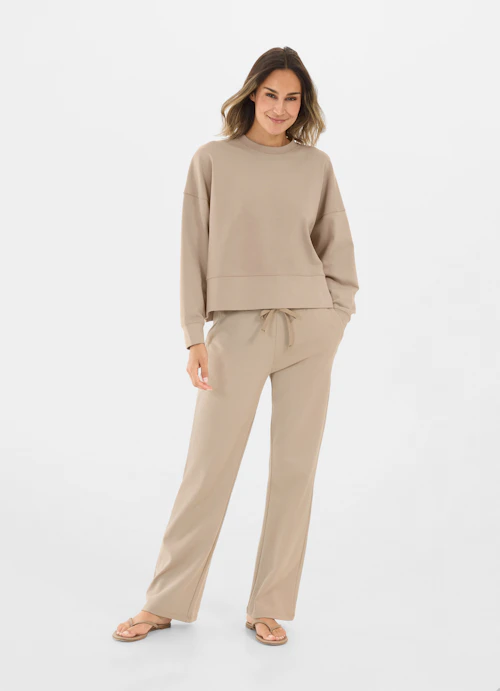 Coupe Loose Fit Pulls Sweat-shirt fungi