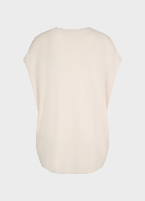 Oversized Fit Strick Viscose Stretch Sweater light sand