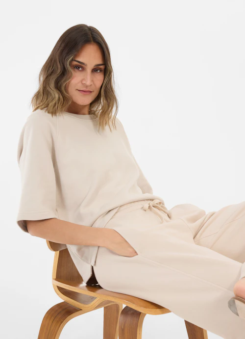 Coupe oversize Pulls Pull-over light sand