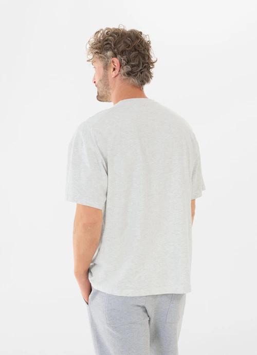 Casual Fit T-Shirts T-Shirt silver melange
