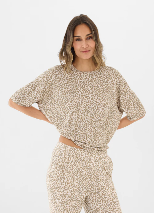Coupe oversize T-shirts T-shirt light sand