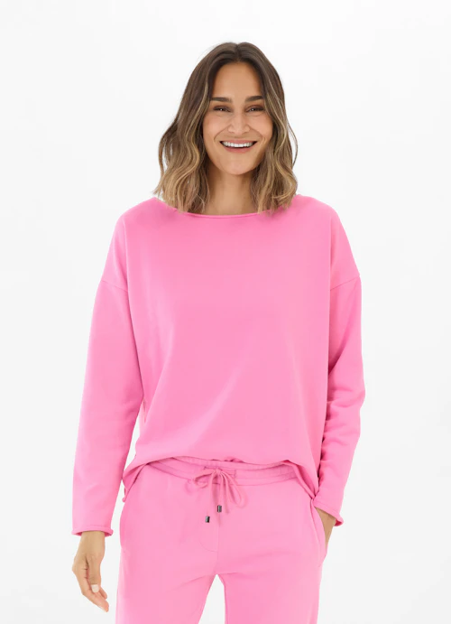 Coupe Loose Fit Pulls Pull ample begonia pink