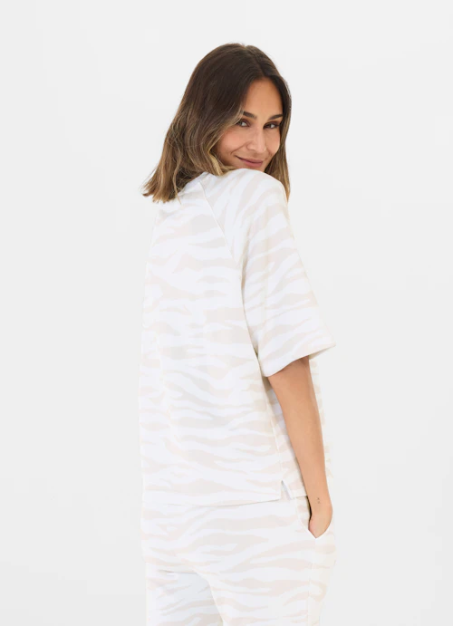 Oversized Fit Sweater Loose Fit - Sweatshirt white