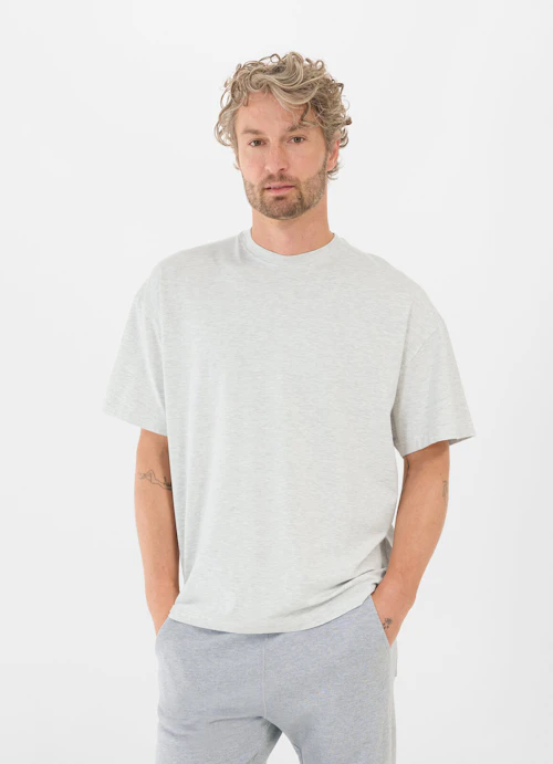 Casual Fit T-Shirts T-Shirt silver melange
