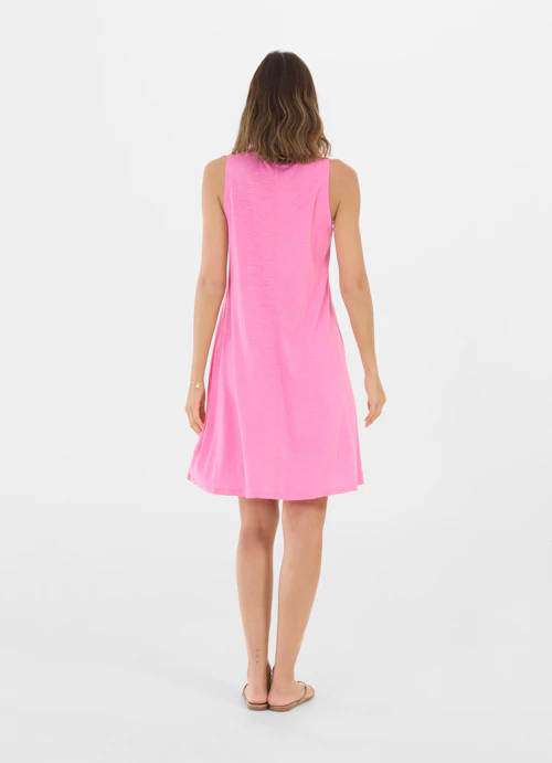 Courte longueur Robes Robe begonia pink