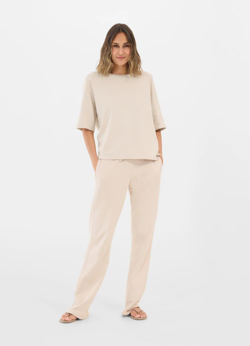 Coupe oversize Pulls Pull-over light sand
