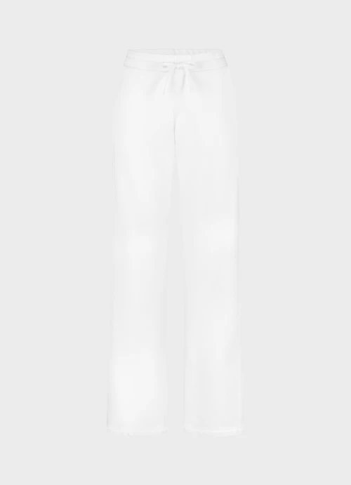 Boot Cut Sweatpants Sweatpants white