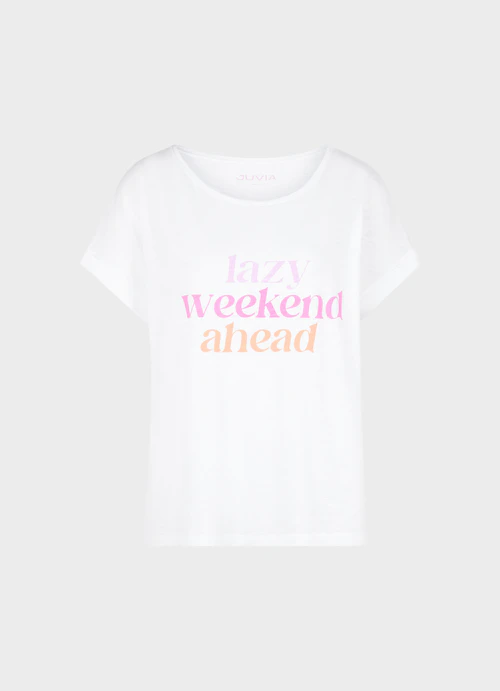 Coupe Boxy Fit T-shirts Boxy - T-shirt white