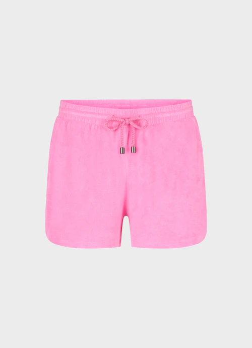 Courte longueur Short Short en tissu éponge begonia pink