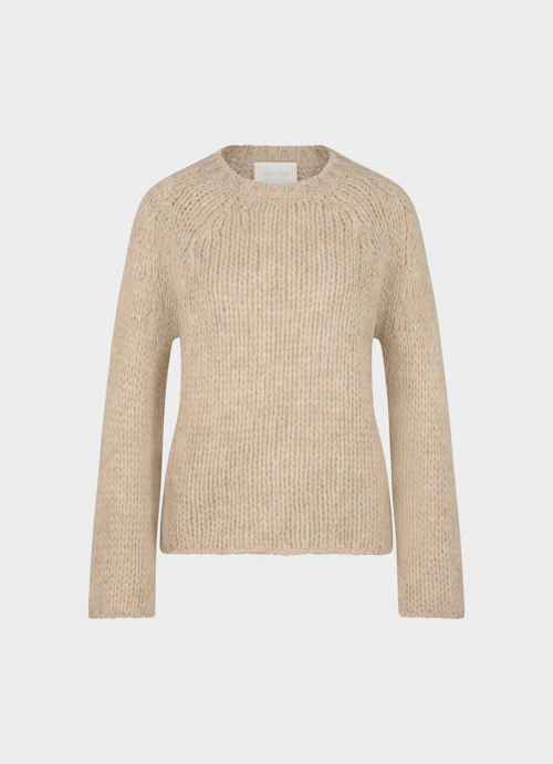 Coupe Casual Fit Maille Pull en maille fungi