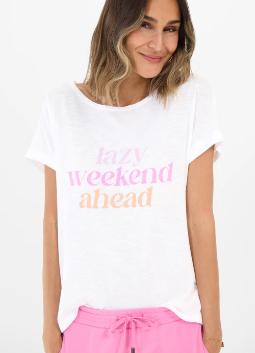 Coupe Boxy Fit T-shirts Boxy - T-shirt white