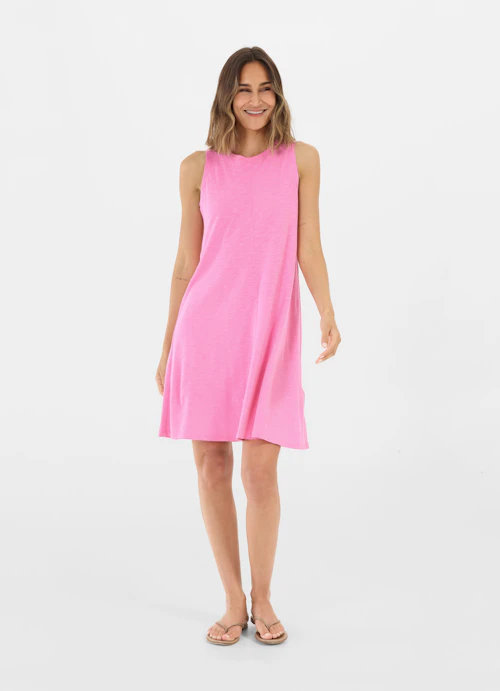Courte longueur Robes Robe begonia pink