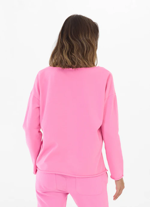 Coupe Loose Fit Pulls Pull ample begonia pink