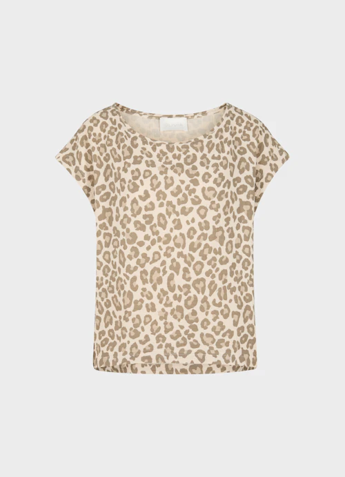 Coupe Boxy Fit Hauts Blouse en mousseline light sand