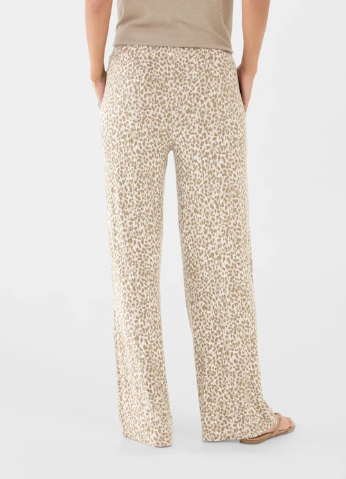 Coupe Wide Leg Pantalons Pantalon light sand