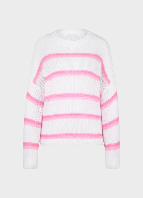 Coupe oversize Maille Pull en maille begonia pink