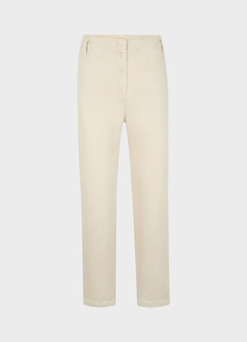 Regular Fit Hosen Twill - Hose light sand