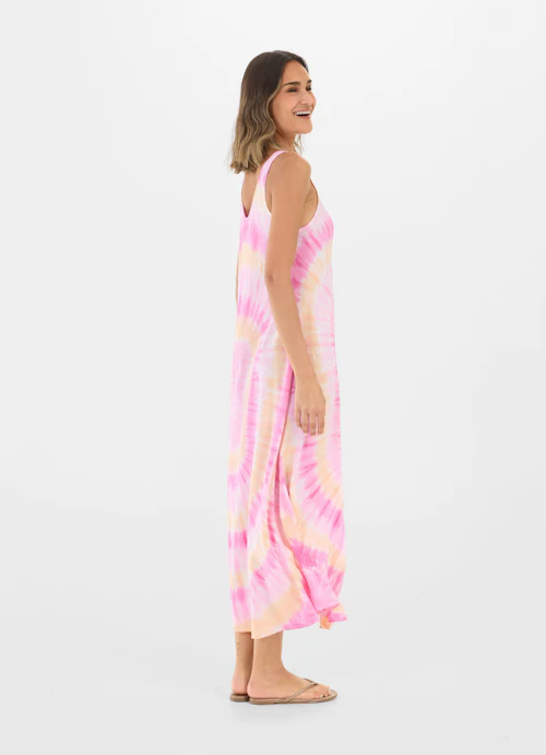 Longueur maxi Robes Robe en viscose begonia pink