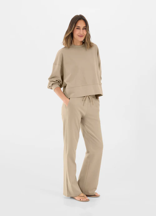 Coupe bootcut Pantalons Pantalon de survêtement coupe large fungi