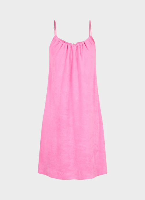 Courte longueur Robes Robe en tissu éponge begonia pink