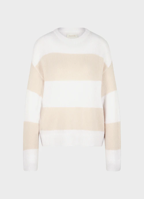 Coupe oversize Maille Pull en maille light sand