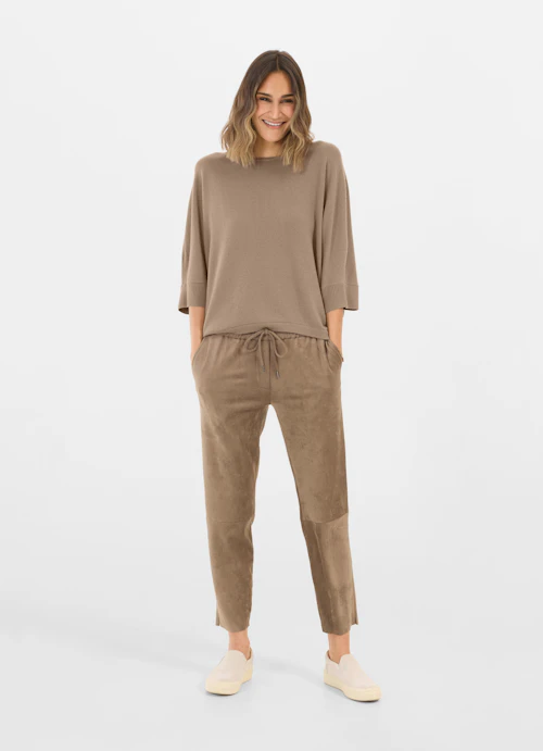 Casual Fit Knitwear Cashmere Blend - Sweater fungi