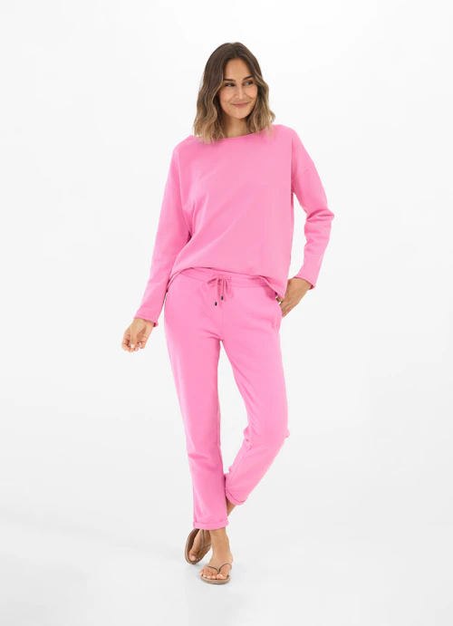 Coupe Loose Fit Pulls Pull ample begonia pink